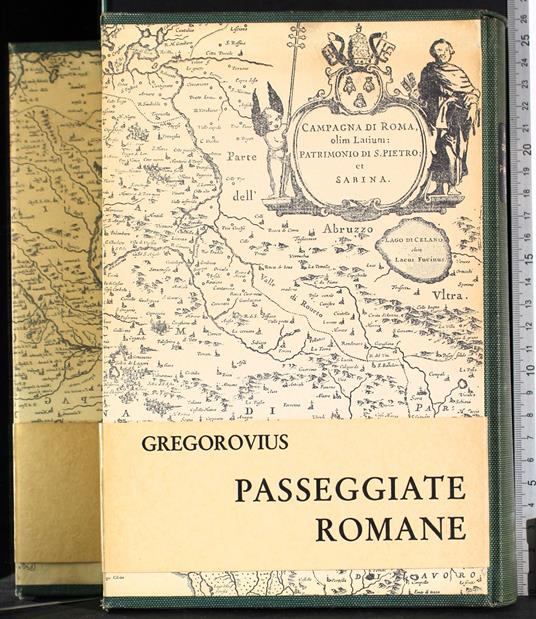 Passeggiate romane - Ferdinand Gregorovius - copertina