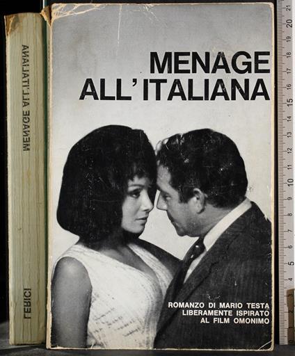 Menage all'Italiana - Mario Testa - copertina