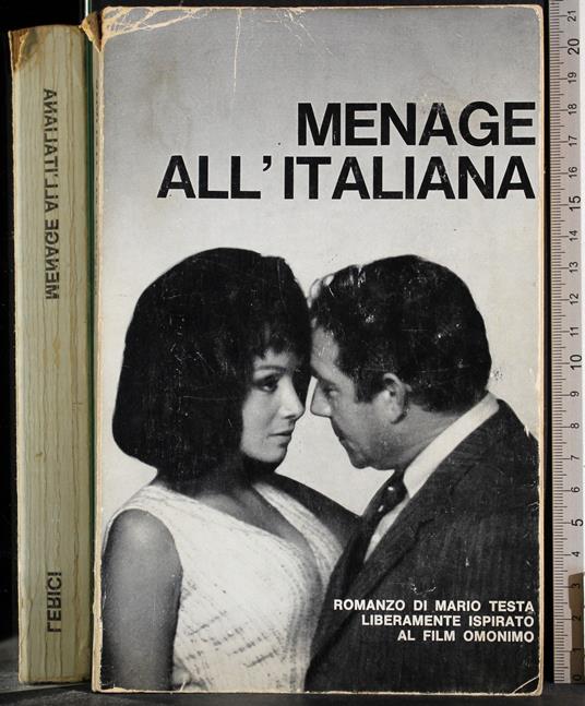 Menage all'Italiana - Mario Testa - copertina