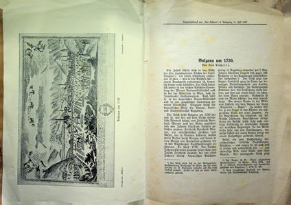 Bolzano um 1730 - copertina