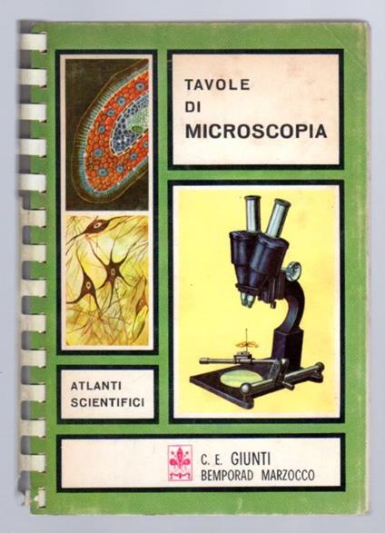 Tavole di microscopia - copertina