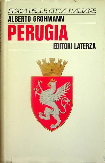 Perugia - Alberto Grohmann - copertina