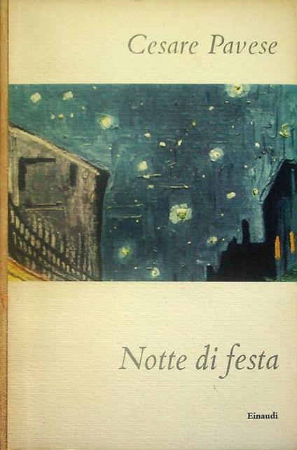 Notte di festa - Cesare Pavese - copertina