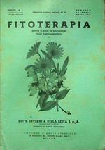 Fitoterapia: rivista di studi ed applicazioni delle piante medicinali: Anno XX - nuova serie - N.1 (gennaio - febbraio - marzo 1949)
