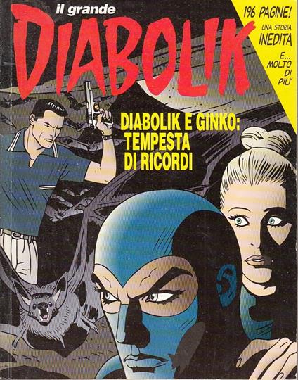 Il Grande Diabolik N.4 2000 Ginko Tempesta Di Ricordi - copertina