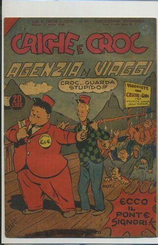 Albi Criche E Croc N.81 - copertina