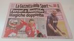 GAZZETTA DELLO SPORT 15 APRILE 2002 FERRARI BARRICHELLO SCHUMACHER - RVSa130