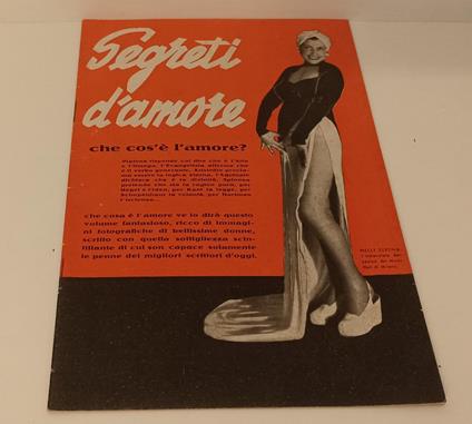 RIVISTA SEGRETI D'AMORE RACCONTI ILLUSTRATI - L'ARCIERE EDITRICE - RVSa104 - copertina