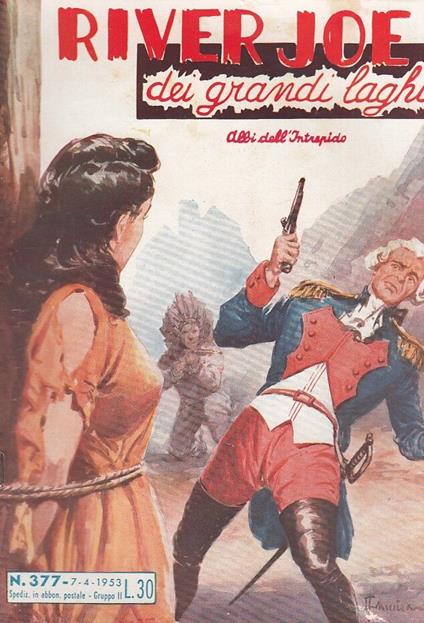 Albi Dell'Intrepido N.377 River Joe - copertina