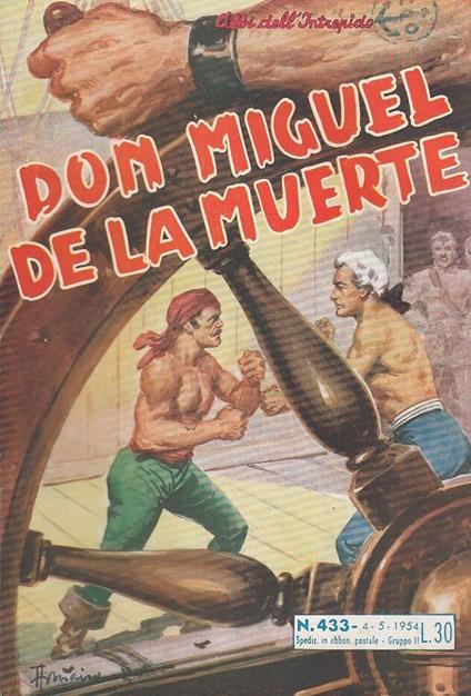 Albi Dell'Intrepido N.433 Don Miguel De La Muerte - copertina