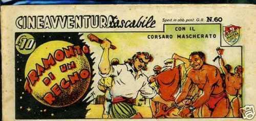 Striscia Cineavventura Tascabile N.60 Nuova Serie - copertina