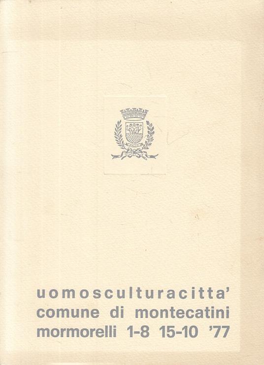 Mormorelli Uomosculturecittà Catologo - copertina