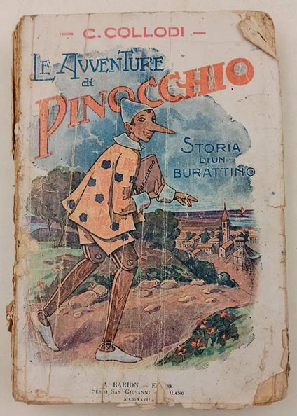 Le Avventure Di Pinocchio-Storia Di Un Burattino - Carlo Collodi - copertina
