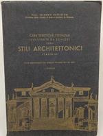 Caratteristiche Essenziali Illustrate Da Schizzi Degli Stili Architettonici Italiani