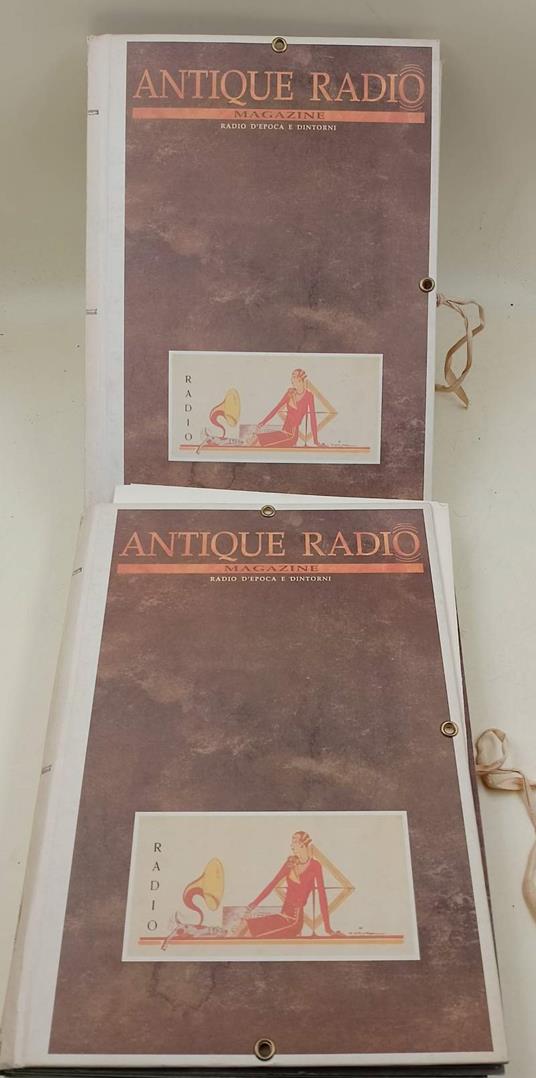 Antique Radio-Magazine-Radio D'Epoca E Dintorni-14 Numeri- - copertina