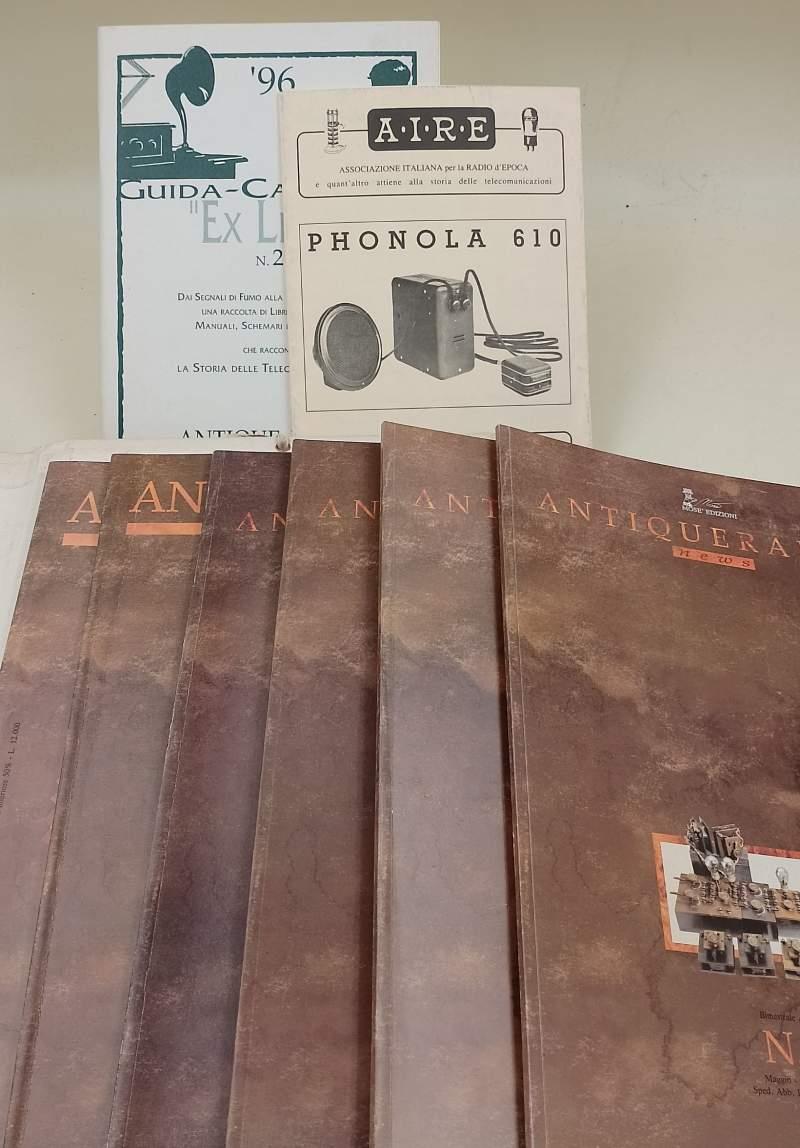Antique Radio-Magazine-Radio D'Epoca E Dintorni-14 Numeri-