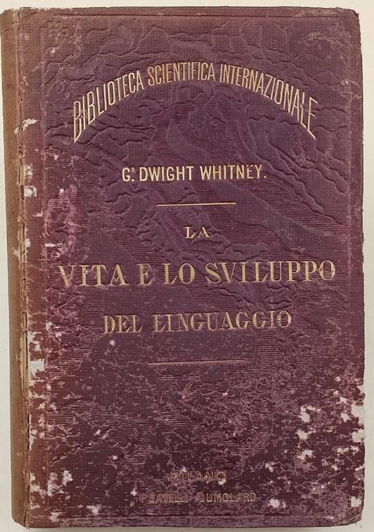 Vita E Lo Sviluppo Del Linguaggio - copertina