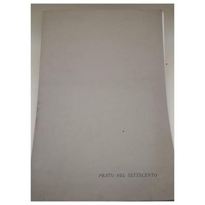 Prato Nel Settecento 6 Stampe In Cartellina - copertina
