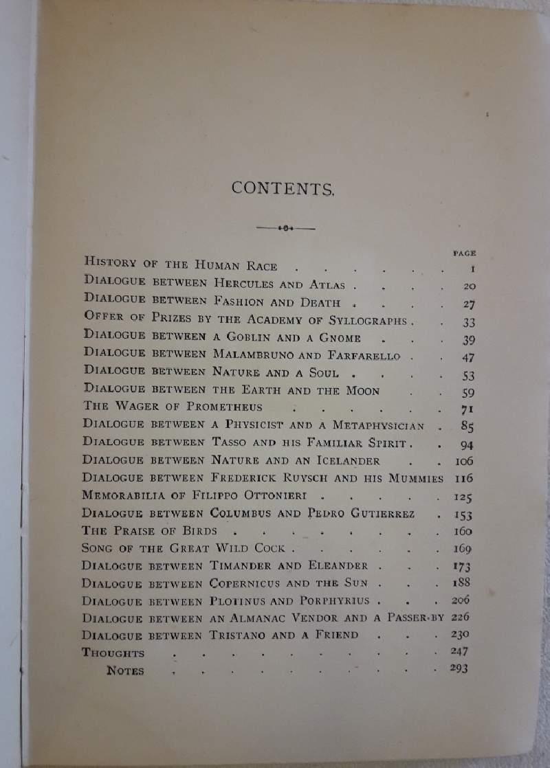 Essays, Dialogues, And Thoughts Of Count Giacomo Leopardi