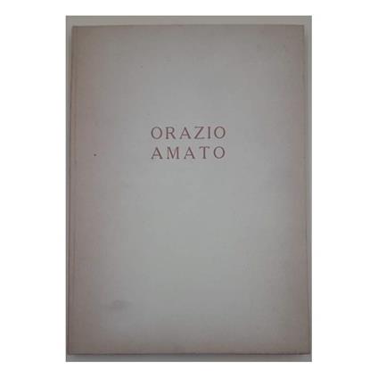 Orazio Amato - Pittore - Valerio Mariani - copertina