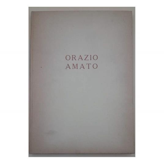 Orazio Amato - Pittore - Valerio Mariani - copertina