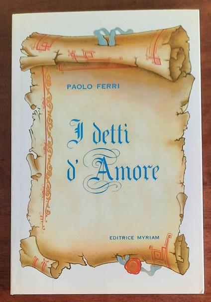 I detti d’Amore - Paolo Ferri - copertina