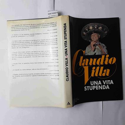 Claudio Villa Una Vita Stupenda 1° Edizione Mondadori - Claudio Villa - copertina