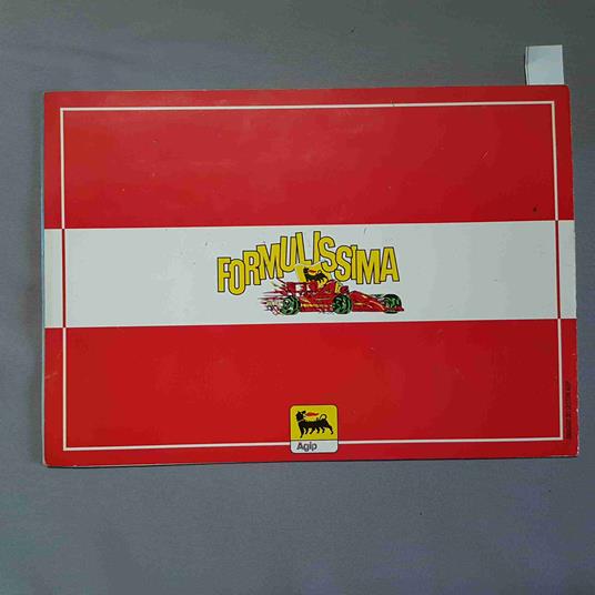 Formulissima 40 Anni Di Formula 1 Album Figurine Completo Meno 1 Agip Ferrari - copertina