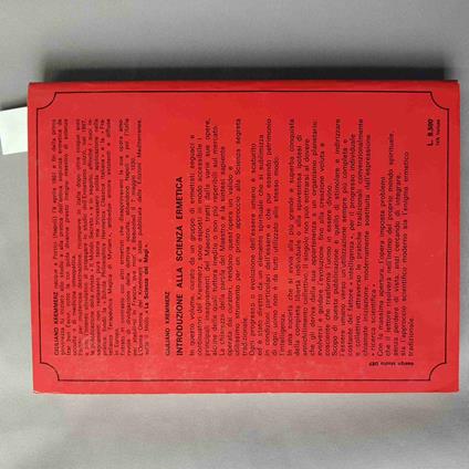 Introduzione Alla Scienza Ermetica Kremmerz - copertina