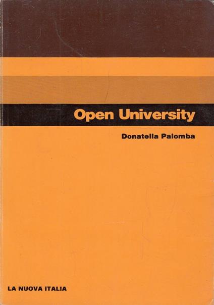 Open University - Donatella Palomba - copertina