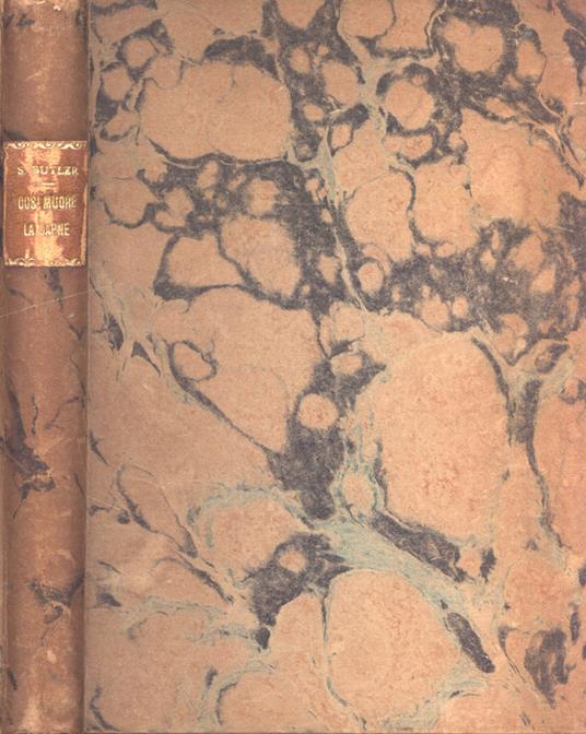 Così muore la carne - Samuel Butler - copertina