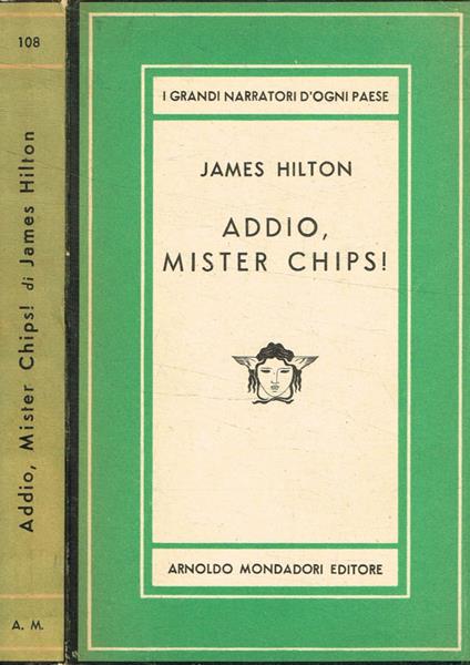 Addio, mister Chips! - James Hilton - copertina
