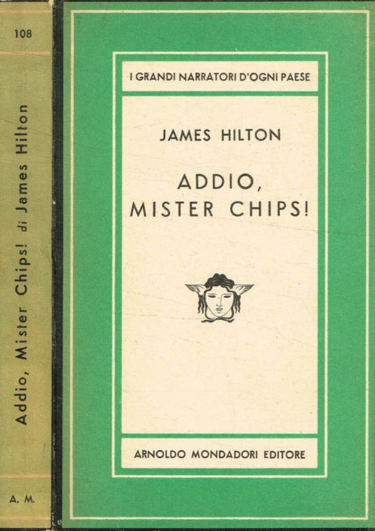 Addio, mister Chips! - James Hilton - copertina