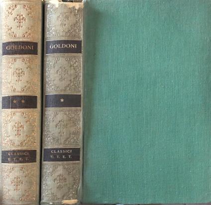 Commedie scelte di Carlo Goldoni - Giuseppe Ortolani - copertina