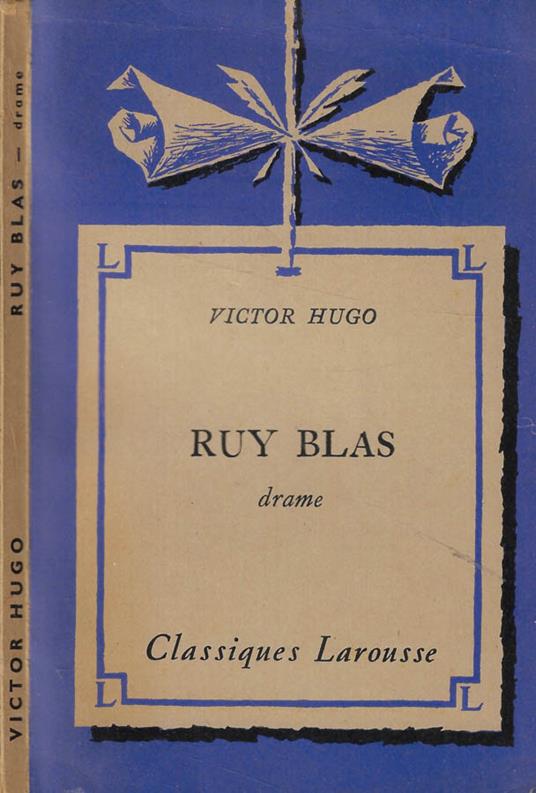 Ruy blas - Victor Hugo - copertina