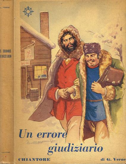 Un errore giudiziario - Jules Verne - copertina