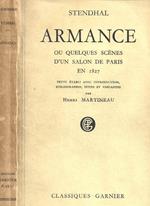 Armance ou quelques scenes d'un salon de Paris en 1827