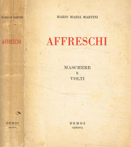 Affreschi - Mario Maria Martini - copertina