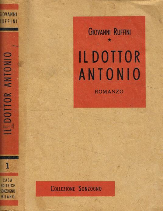 Il dottor Antonio - Giovanni Ruffini - copertina