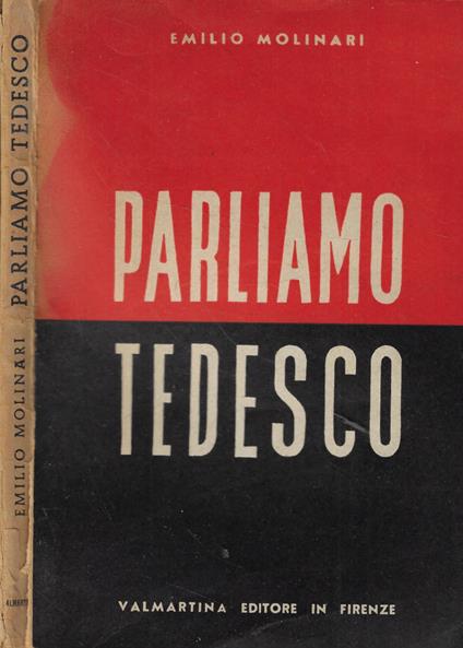 Parliamo tedesco - Emilio Molinari - copertina
