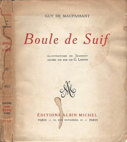 Boule de Suif - Guy de Maupassant - copertina