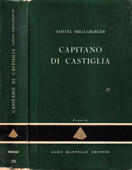 Capitano di Castiglia - Samuel Shellabarger - copertina