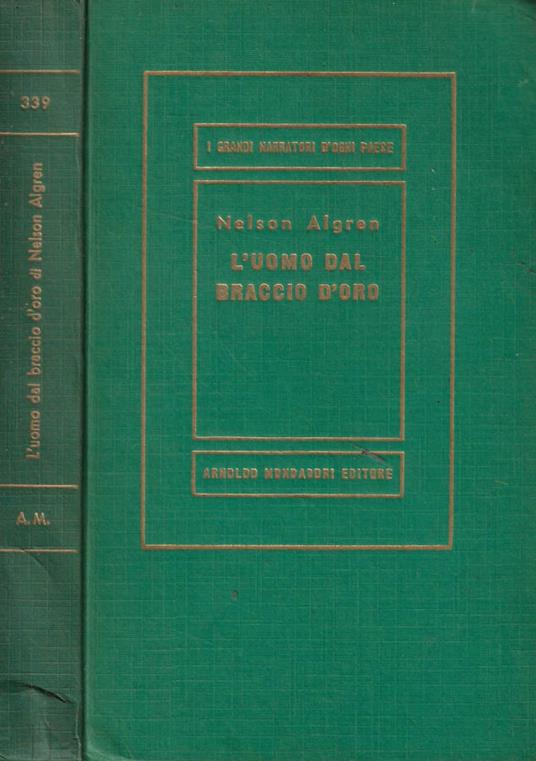L' uomo dal braccio d'oro - copertina