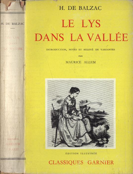 Le lys dans la vallée - Honoré de Balzac - copertina