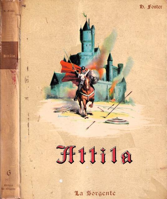 Attila - H. Foster - copertina