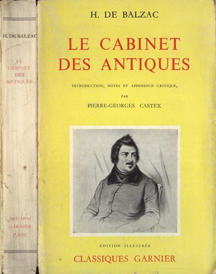 Le cabinet des antiques - Honoré de Balzac - copertina