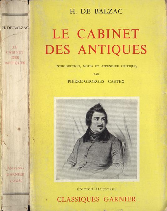 Le cabinet des antiques - Honoré de Balzac - copertina