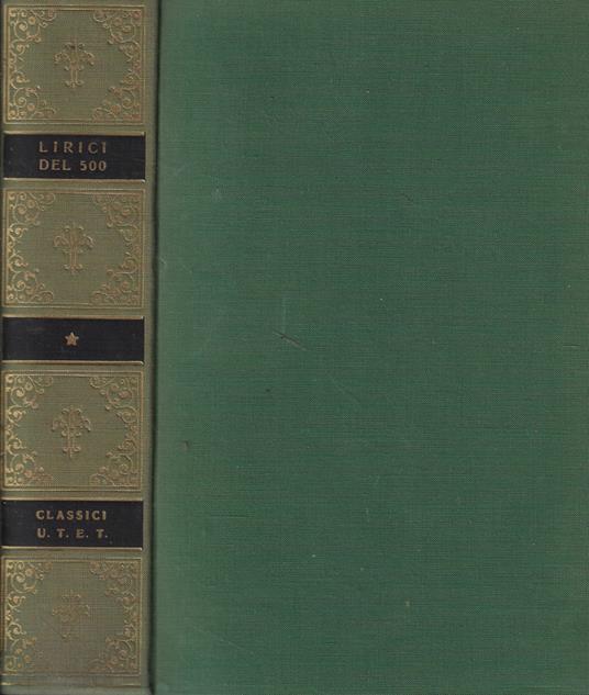 Lirici del Cinquecento - copertina