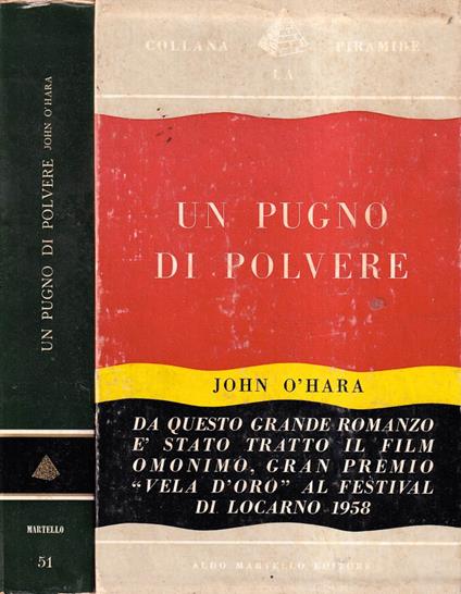 Un pugno di polvere - John O'Hara - copertina