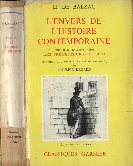 L' envers de l' histoire contemporaine - Honoré de Balzac - copertina
